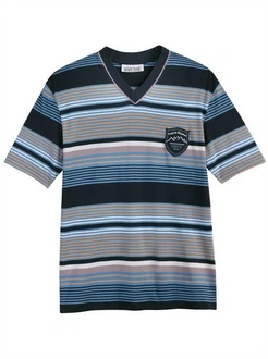 Witt Schlafanzug Shorty Blau/Hellblau