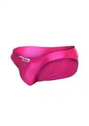 Slip Glnzender Slip fr Mnner - pink (1-St) Badeslip