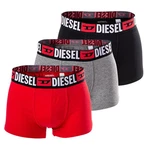 Diesel Herren Slips 3er Pack UMBR-ANDRETHREEPACK Briefs graumeliert/hellrot/schwarz/wei