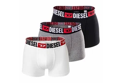 Diesel Herren Slips 3er Pack UMBR-ANDRETHREEPACK Briefs Schwarz/Weiß/Grau
