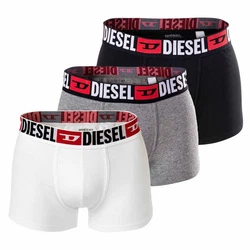 Diesel Herren Slips 3er Pack UMBR-ANDRETHREEPACK Briefs Schwarz/Weiß/Grau