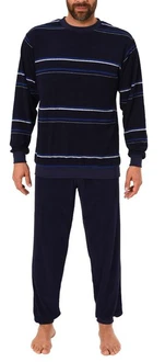 Normann Pyjama Herren Frottee Schlafanzug