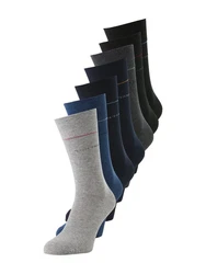 TOM TAILOR Socken im 7er-Pack Dunkelblau/Grau/Hellblau/Blau