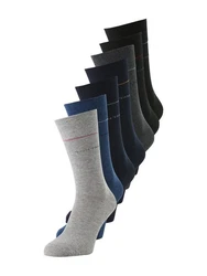 TOM TAILOR Socken im 7er-Pack Dunkelblau/Grau/Hellblau/Blau
