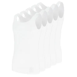 GTZBURG Unterhemd Feinripp Pure Cotton Weiß