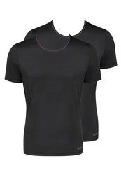 sloggi Unterhemd 2er Pack Ever Cool Schwarz/Dunkelgrau/Grau