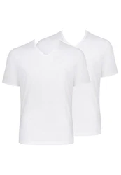 sloggi Unterhemd Go Organic Cotton 2er Pack Weiß/Creme