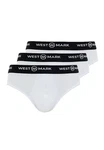 WESTMARK LONDON Slip Logan 3-PACK Weiß/Schwarz