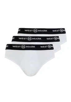 WESTMARK LONDON Slip Logan 3-PACK Weiß/Schwarz WESTMARK LONDON Slip Logan 3-PACK Weiß/Schwarz