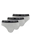 WESTMARK LONDON Slip Logan 3-PACK Grau/Dunkelgrau/Schwarz