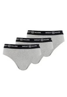 WESTMARK LONDON Slip Logan 3-PACK Grau/Dunkelgrau/Schwarz WESTMARK LONDON Slip Logan 3-PACK Grau/Dunkelgrau/Schwarz