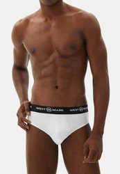 WESTMARK LONDON Slip Logan 3-PACK Weiß/Schwarz
