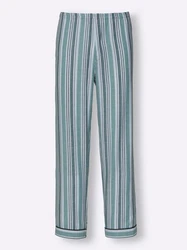 Witt Schlafanzug Pyjama Türkis/Creme/Grün/Hellblau/Blau