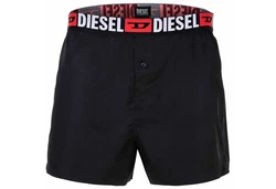 Diesel Herren Web-Boxershorts UMBX-STARKTWOPACK Schwarz