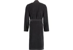 Caw Herrenbademantel Kimono Dunkelgrau/Schwarz/Grau/Dunkelblau