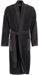 Caw Herrenbademantel Kimono Dunkelgrau/Schwarz/Grau/Dunkelblau