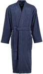 Caw Herrenbademantel Kimono 828 Dunkelblau/Blau
