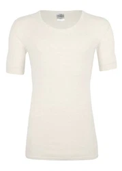 wobera NATUR Unterhemd Shirt für Herren Weiß/Khaki/Beige/Creme
