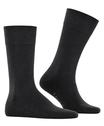 FALKE Funktionssocken Sensitive New York (1-Paar) Schwarz/Dunkelgrau/Grau