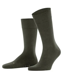FALKE Funktionssocken Sensitive New York (1-Paar) Dunkelgrün/Khaki/Grün