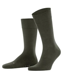 FALKE Funktionssocken Sensitive New York (1-Paar) Dunkelgrün/Khaki/Grün