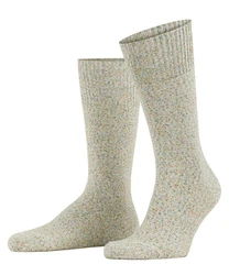 FALKE Socken Rain Dye Weiß/Khaki/Beige/Grün