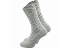 GAWILO Trachtensocken für Herren grau/natur