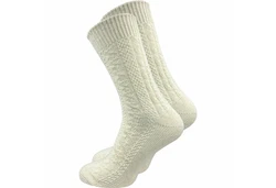 GAWILO Trachtensocken für Herren grau/natur