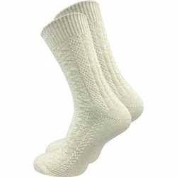 GAWILO Trachtensocken für Herren grau/natur