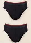 Tutku Elit Slip Herren Sport Slips Unterhosen Schwarz/Dunkelblau/Blau/Braun