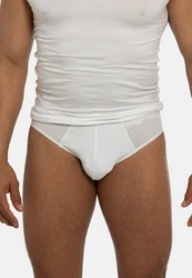 Ammann Slip 3er Pack Micro Modal Weiß/Creme