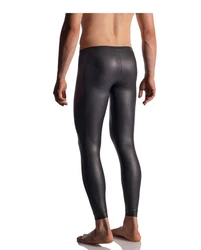 MANSTORE Lange Unterhose Tight Leggings (M510) Schwarz/Rosa