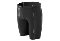 Aquarti Herren Lange Badehose Jammer Dunkelgrau/Schwarz/Grau