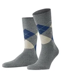 Burlington Socken King Dunkelblau/Grau/Dunkelgrau
