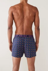Next Loose-Fit Boxershorts aus Baumwolle (4-St) Dunkelblau