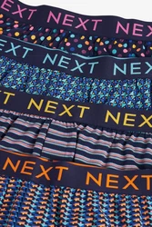 Next Loose-Fit Boxershorts aus Baumwolle (4-St) Dunkelblau