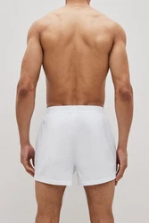 Next Loose-Fit Boxershorts aus Baumwolle (4-St) Weiß/Creme/Grau