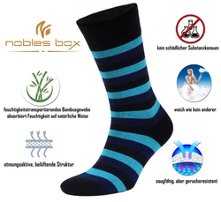 NoblesBox Komfortsocken Bunte