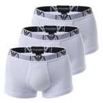 Emporio Armani Herren Shorts Trunks Pants Unterwäsche (3-St) weiß