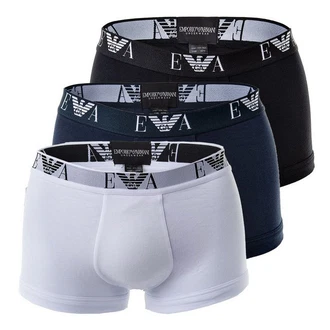 Emporio Armani Herren Shorts Trunks Pants Unterwäsche (3-St) schwarz/marine/wei Emporio Armani Herren Shorts Trunks Pants Unterwäsche (3-St) schwarz/marine/wei