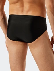 Schiesser Badehose Basic Schwarz