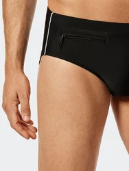 Schiesser Badehose Basic Schwarz