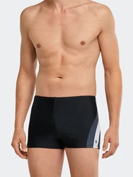 Schiesser Boxer Badehose Schwarz/Hellblau/Blau/Dunkelblau/Rot/Dunkelrot
