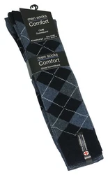 Cotton Prime Kniestrümpfe Dunkelblau/Blau/Grau