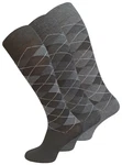 Cotton Prime Kniestrümpfe Dunkelgrau/Grau
