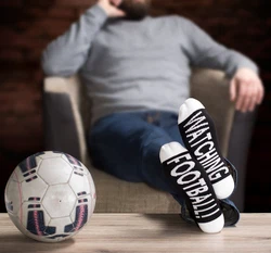 Clark Crown Socken mit lustigen Sprüchen 
