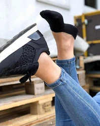 Vincent Creation Sneakersocken (4-Paar) Schwarz