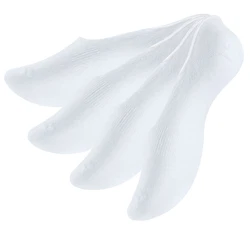 Vincent Creation Sneakersocken (4-Paar) Weiß/Beige/Creme