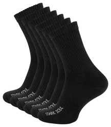 Stark Soul Socken (6-Paar) mit gepolsterter Sohle Schwarz