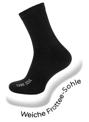 Stark Soul Socken (6-Paar) mit gepolsterter Sohle Schwarz